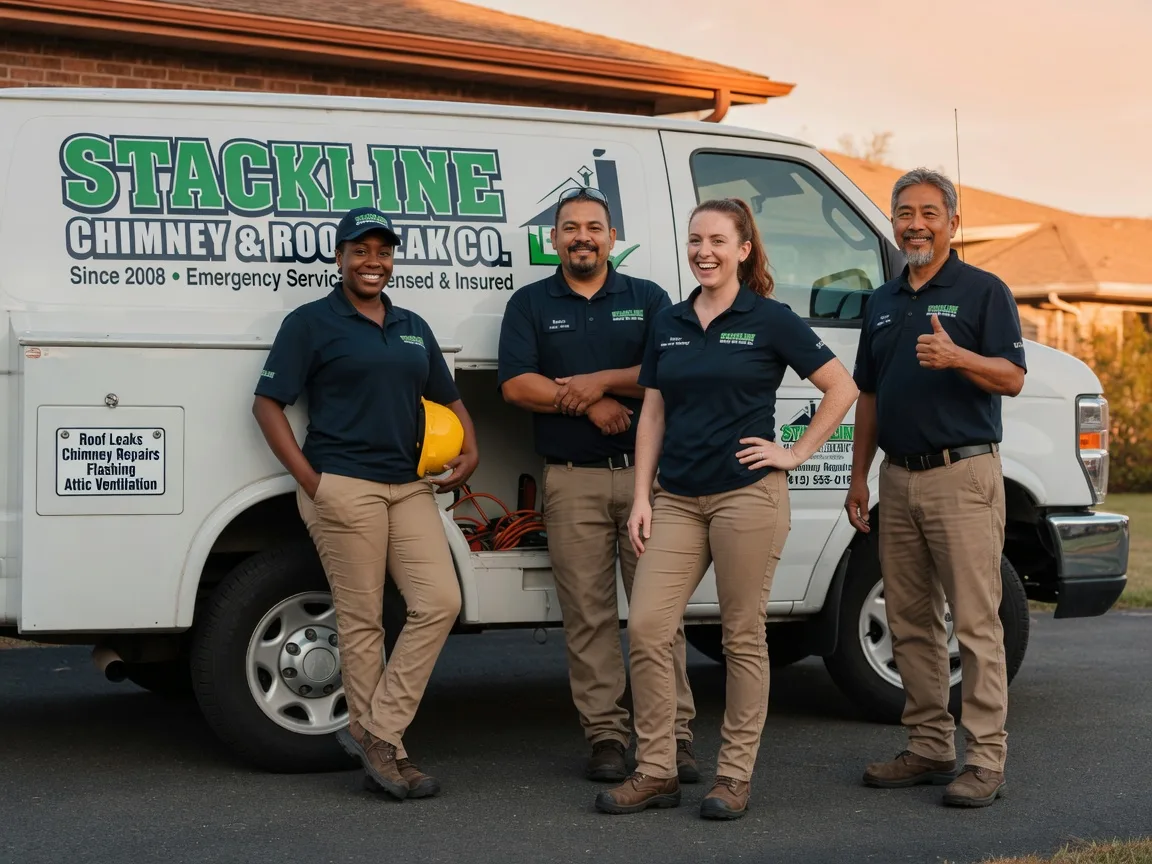 Chimney flashing repair company in Fairchance, PA